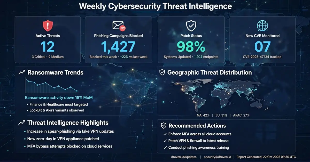Droven io Cybersecurity Updates: Full Guide
